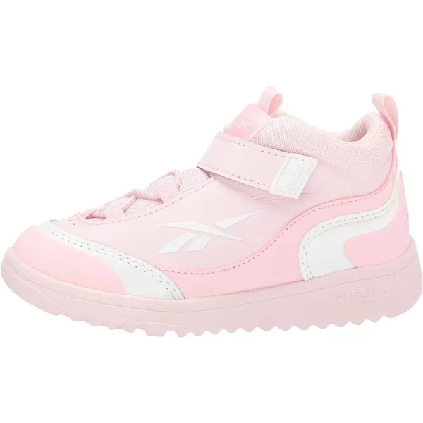 imageReebok UnisexChild FS Hi SneakerPorcelain PinkPink GlowWhite