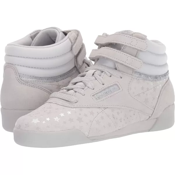 imageReebok UnisexChild FS Hi SneakerSkugryWhiteSilvmt