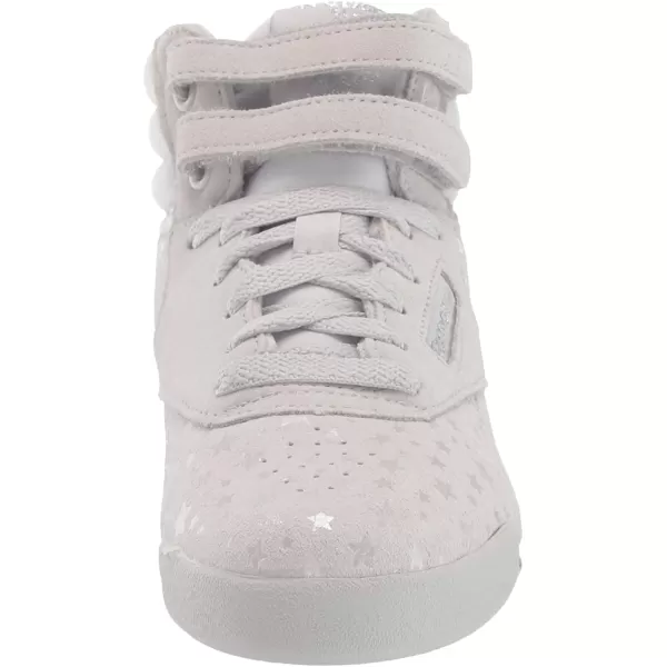 imageReebok UnisexChild FS Hi SneakerSkugryWhiteSilvmt