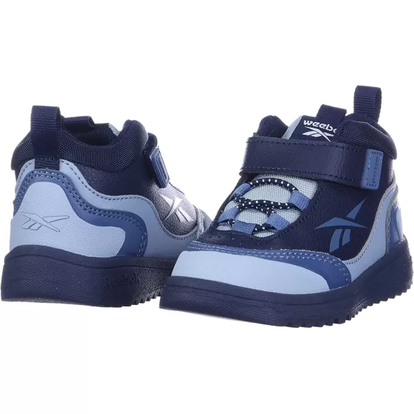 imageReebok UnisexChild FS Hi SneakerVector NavyGable GreyBlue Slate