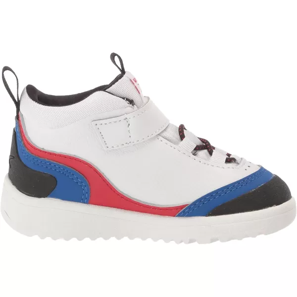 imageReebok UnisexChild FS Hi SneakerWhiteVector BlueVector Red