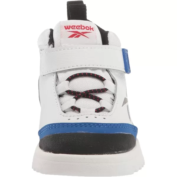 imageReebok UnisexChild FS Hi SneakerWhiteVector BlueVector Red