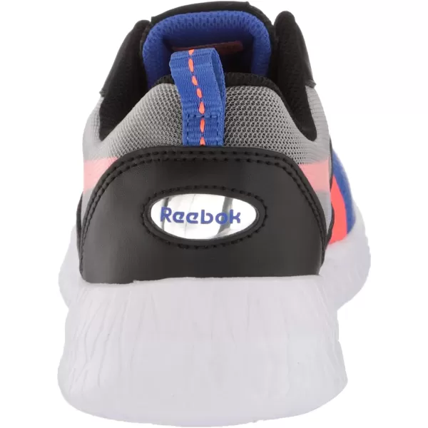 imageReebok UnisexChild Flexagon Energy 30 Cross TrainerBlackCourt BlueOrange Flare