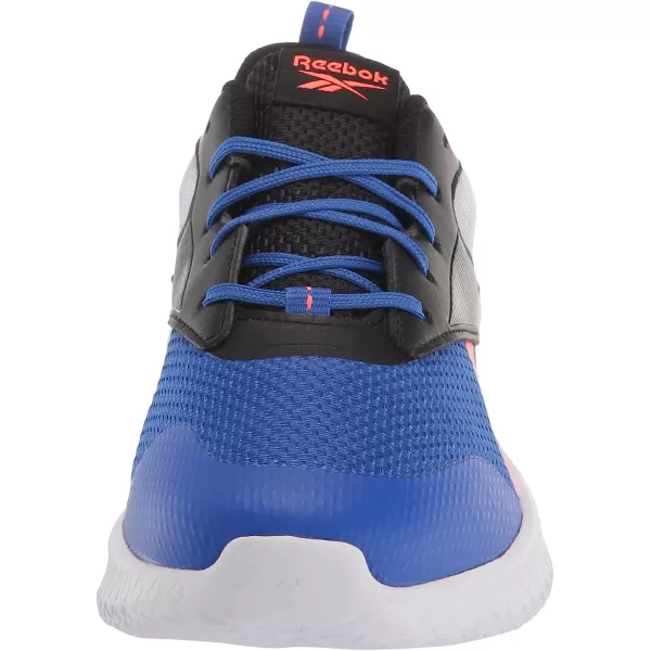 imageReebok UnisexChild Flexagon Energy 30 Cross TrainerBlackCourt BlueOrange Flare