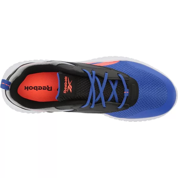 imageReebok UnisexChild Flexagon Energy 30 Cross TrainerBlackCourt BlueOrange Flare