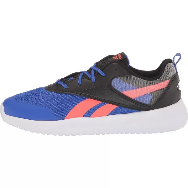 imageReebok UnisexChild Flexagon Energy 30 Cross TrainerBlackCourt BlueOrange Flare