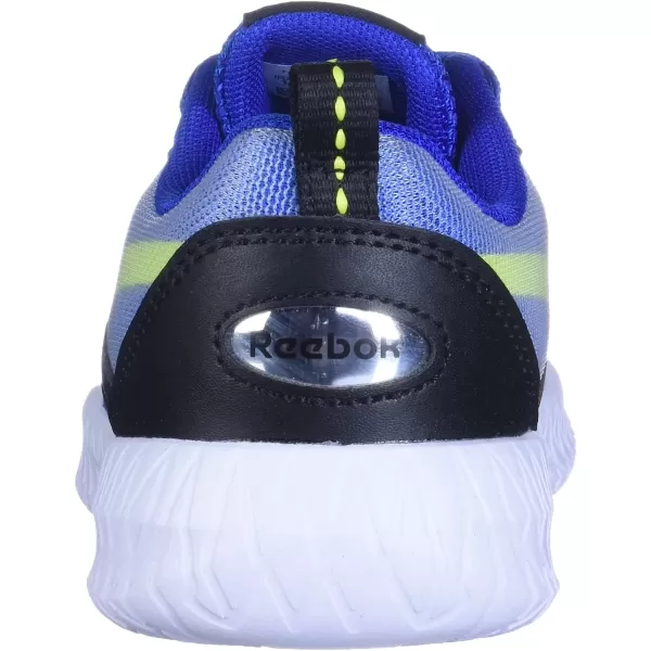 imageReebok UnisexChild Flexagon Energy 30 Cross TrainerVector BlueBlackAcid Yellow