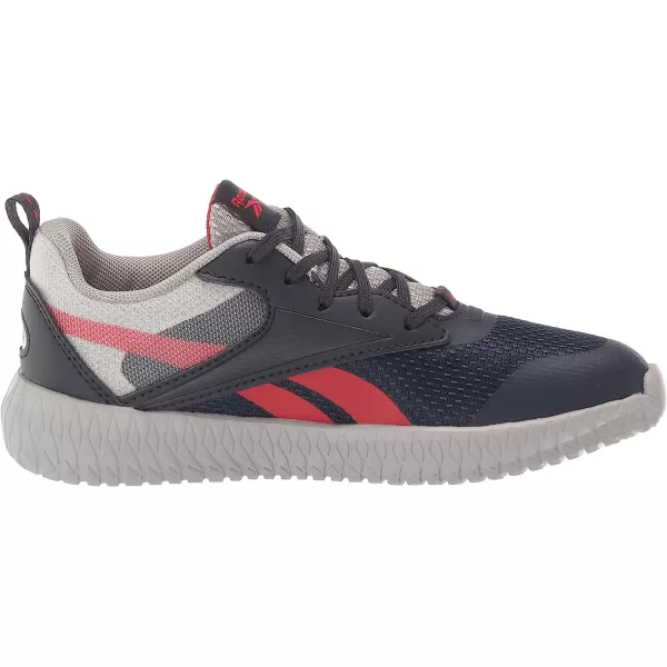 imageReebok UnisexChild Flexagon Energy 30 Cross TrainerVector NavyPure GreyVector Red