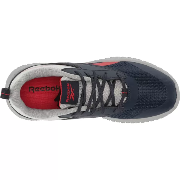 imageReebok UnisexChild Flexagon Energy 30 Cross TrainerVector NavyPure GreyVector Red