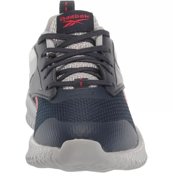 imageReebok UnisexChild Flexagon Energy 30 Cross TrainerVector NavyPure GreyVector Red