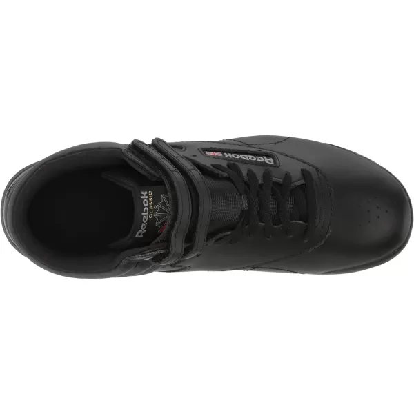 imageReebok UnisexChild Freestyle Hi SneakerCore BlackPure Grey