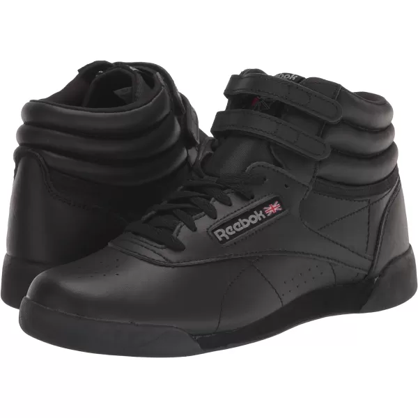 imageReebok UnisexChild Freestyle Hi SneakerCore BlackPure Grey
