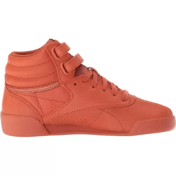 imageReebok UnisexChild Freestyle Hi SneakerFacemars DustWhite