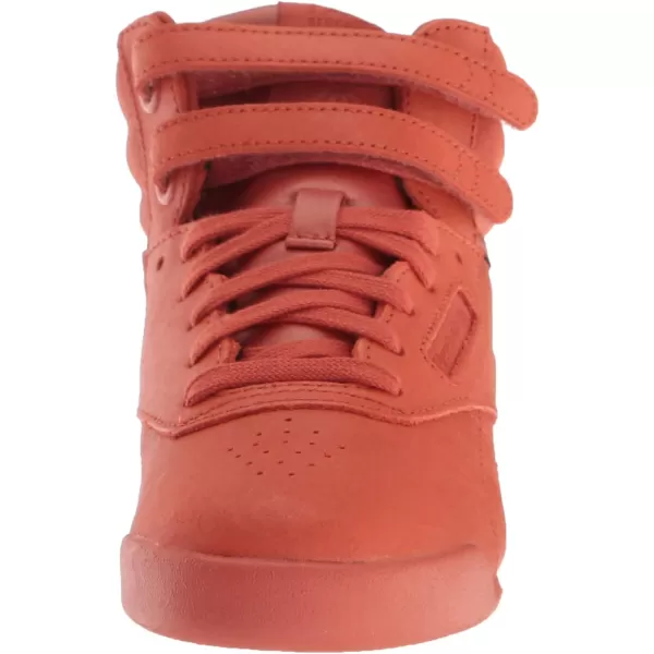 imageReebok UnisexChild Freestyle Hi SneakerFacemars DustWhite