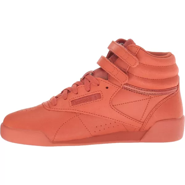imageReebok UnisexChild Freestyle Hi SneakerFacemars DustWhite