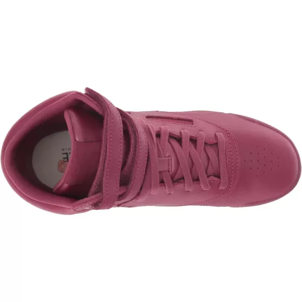imageReebok UnisexChild Freestyle Hi SneakerFacetwisted BerryWhite