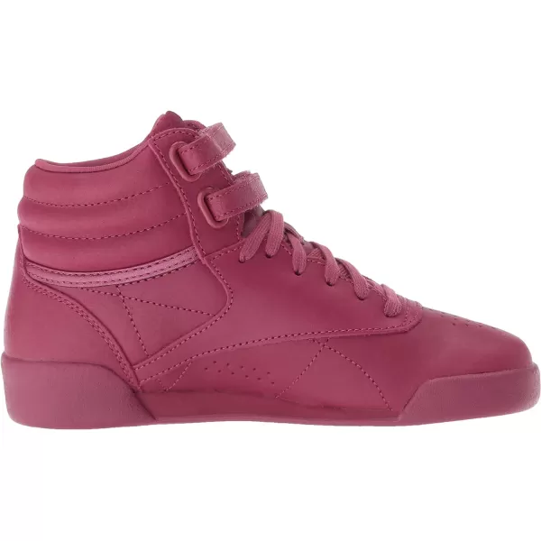 imageReebok UnisexChild Freestyle Hi SneakerFacetwisted BerryWhite