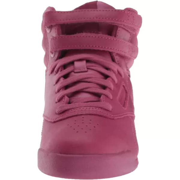 imageReebok UnisexChild Freestyle Hi SneakerFacetwisted BerryWhite