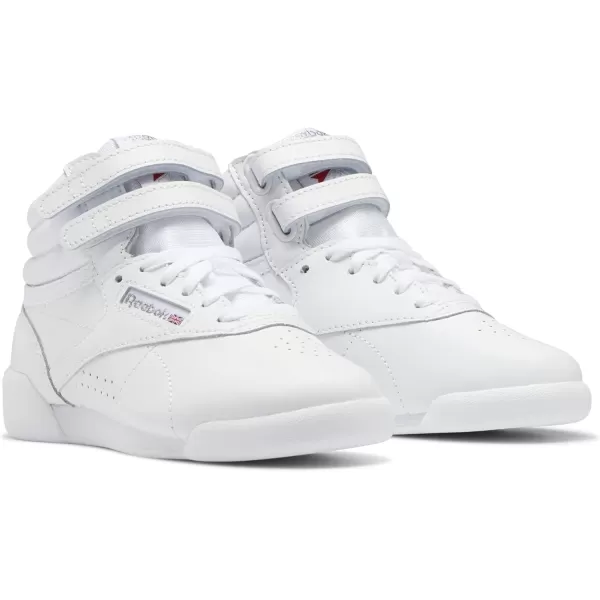 imageReebok UnisexChild Freestyle Hi SneakerFtwr WhiteFtwr WhiteFtwr White