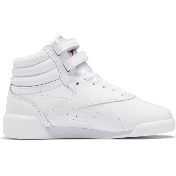 imageReebok UnisexChild Freestyle Hi SneakerFtwr WhiteFtwr WhiteFtwr White