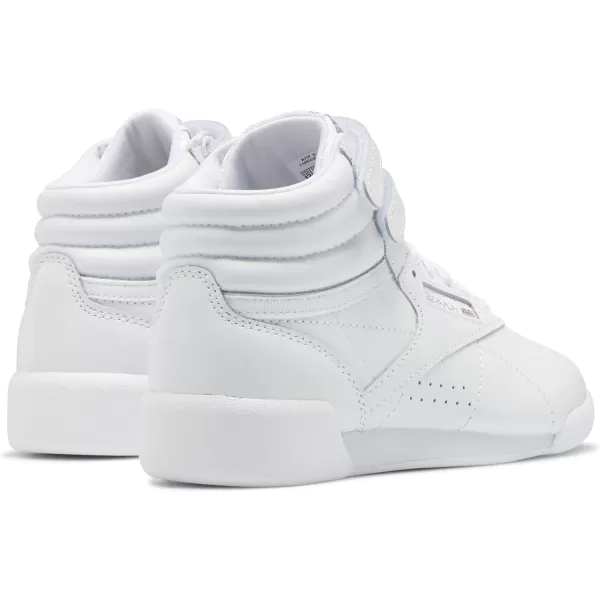 imageReebok UnisexChild Freestyle Hi SneakerFtwr WhiteFtwr WhiteFtwr White