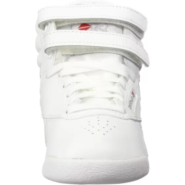imageReebok UnisexChild Freestyle Hi SneakerUswhiteSilver