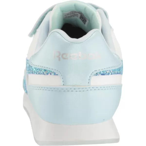 imageReebok UnisexChild Royal Classic Jogger 30 1v SneakerGlass BlueWild BrownLucid Lilac