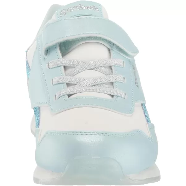 imageReebok UnisexChild Royal Classic Jogger 30 1v SneakerGlass BlueWild BrownLucid Lilac
