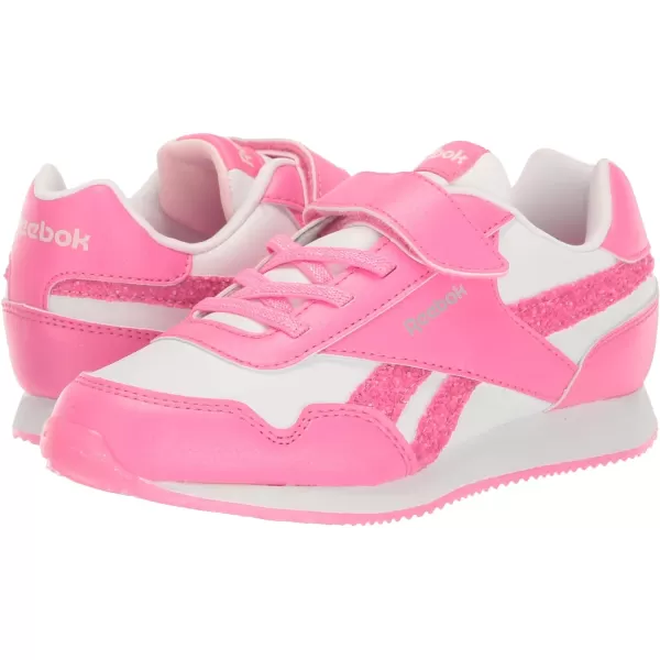 imageReebok UnisexChild Royal Classic Jogger 30 1v SneakerTrue PinkWhitePorcelain Pink