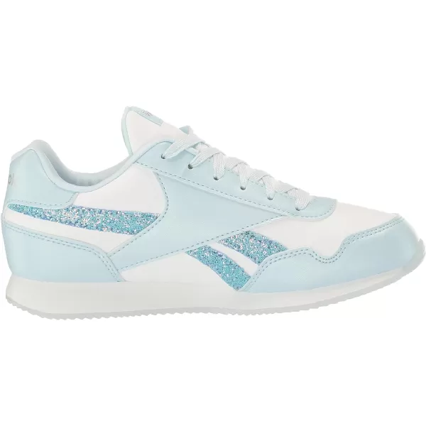 imageReebok UnisexChild Royal Classic Jogger 30 SneakerGlass BlueWhiteLucid Lilac