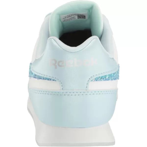 imageReebok UnisexChild Royal Classic Jogger 30 SneakerGlass BlueWhiteLucid Lilac