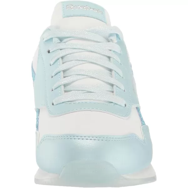 imageReebok UnisexChild Royal Classic Jogger 30 SneakerGlass BlueWhiteLucid Lilac