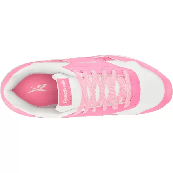 imageReebok UnisexChild Royal Classic Jogger 30 SneakerTrue PinkWhitePorcelain Pink