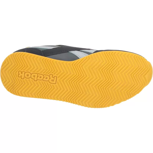 imageReebok UnisexChild Royal Classic Jogger 30 SneakerVector NavyHoops BlueYellow