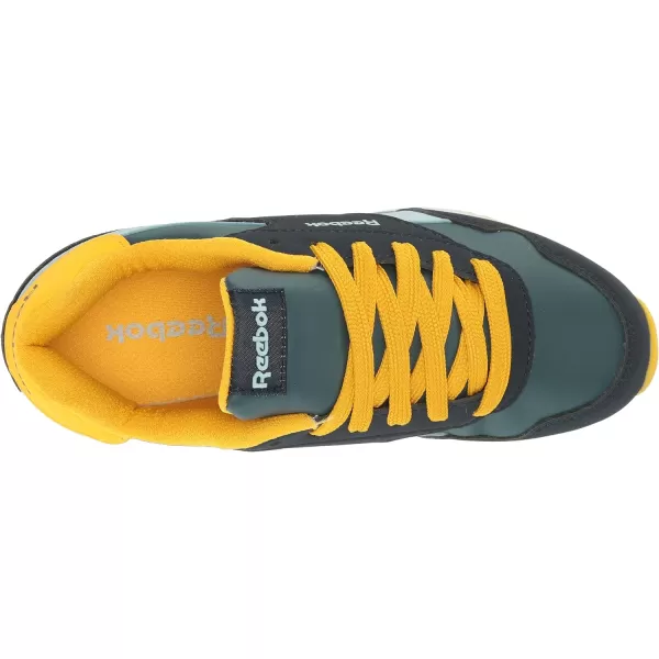 imageReebok UnisexChild Royal Classic Jogger 30 SneakerVector NavyHoops BlueYellow