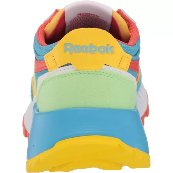imageReebok UnisexChild SneakerRadiant AquaDigital GlowDynamic Red