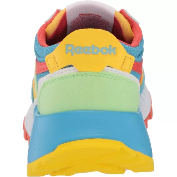 imageReebok UnisexChild SneakerRadiant AquaDigital GlowDynamic Red