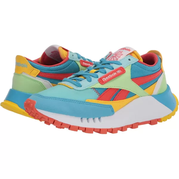 imageReebok UnisexChild SneakerRadiant AquaDigital GlowDynamic Red