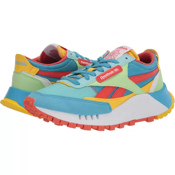 imageReebok UnisexChild SneakerRadiant AquaDigital GlowDynamic Red