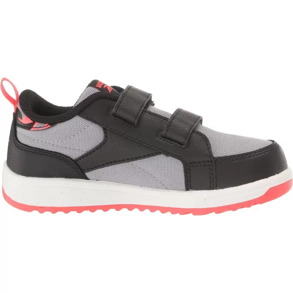 imageReebok UnisexChild Weebok Clasp Low SneakerGreyBlackNeon Cherry
