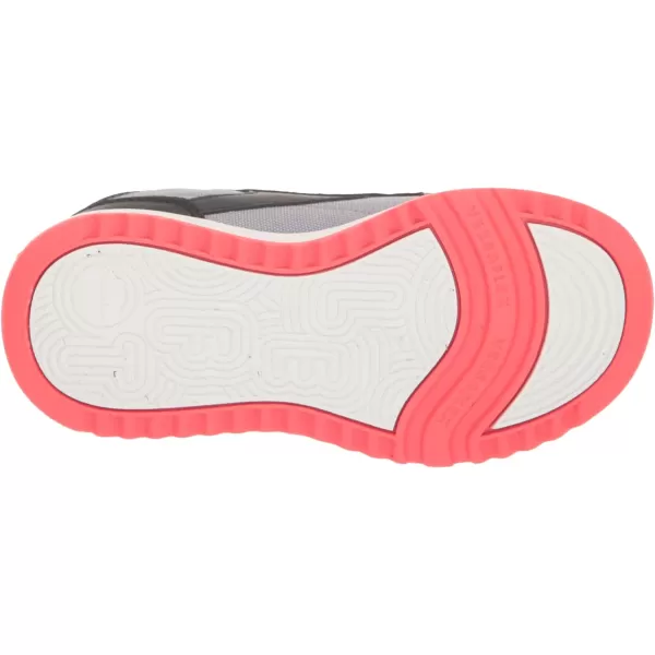 imageReebok UnisexChild Weebok Clasp Low SneakerGreyBlackNeon Cherry