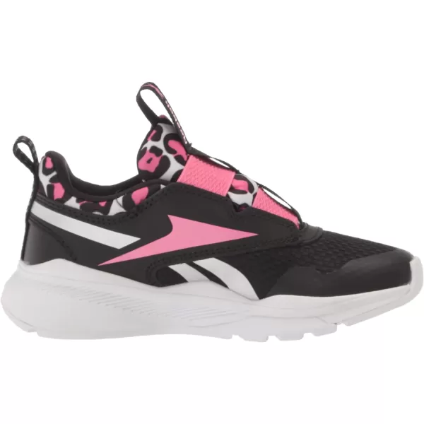 imageReebok UnisexChild Xt Sprinter Slip on Running ShoeBlackTrue Pink