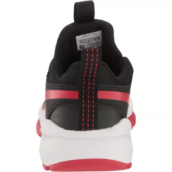 imageReebok UnisexChild Xt Sprinter Slip on Running ShoeBlackWhiteVector Red