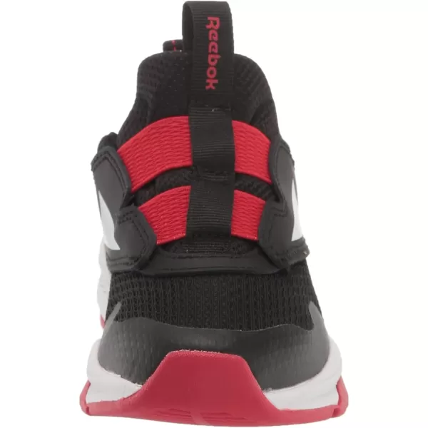 imageReebok UnisexChild Xt Sprinter Slip on Running ShoeBlackWhiteVector Red
