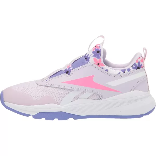 imageReebok UnisexChild Xt Sprinter Slip on Running ShoeLuminous LilacElectro PinkHyper Purple