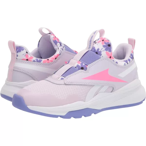 imageReebok UnisexChild Xt Sprinter Slip on Running ShoeLuminous LilacElectro PinkHyper Purple
