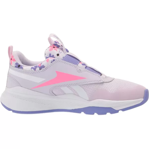 imageReebok UnisexChild Xt Sprinter Slip on Running ShoeLuminous LilacElectro PinkHyper Purple