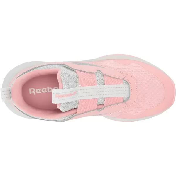 imageReebok UnisexChild Xt Sprinter Slip on Running ShoePink GlowSilver Metallic