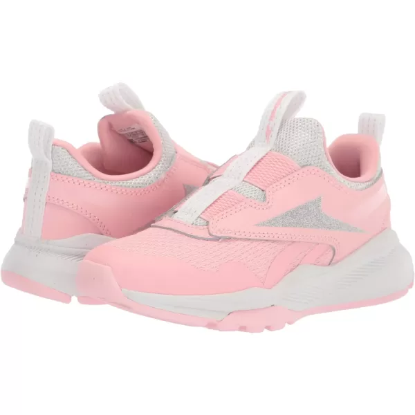 imageReebok UnisexChild Xt Sprinter Slip on Running ShoePink GlowSilver Metallic