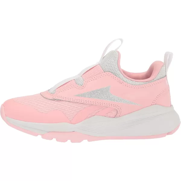 imageReebok UnisexChild Xt Sprinter Slip on Running ShoePink GlowSilver Metallic